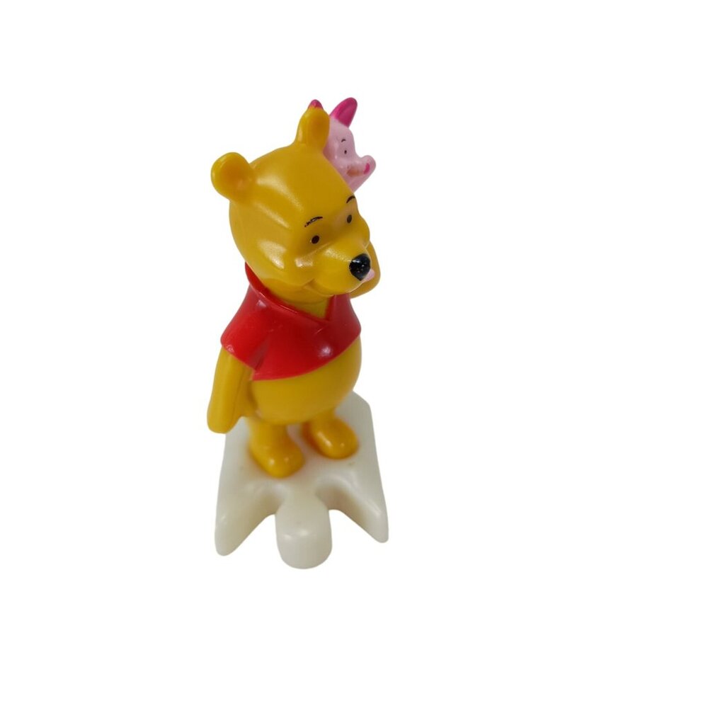 Disney Winnie The Pooh And Piglet Plastic Figure Puzzle Piece McDonalds - Picture 2 of 6